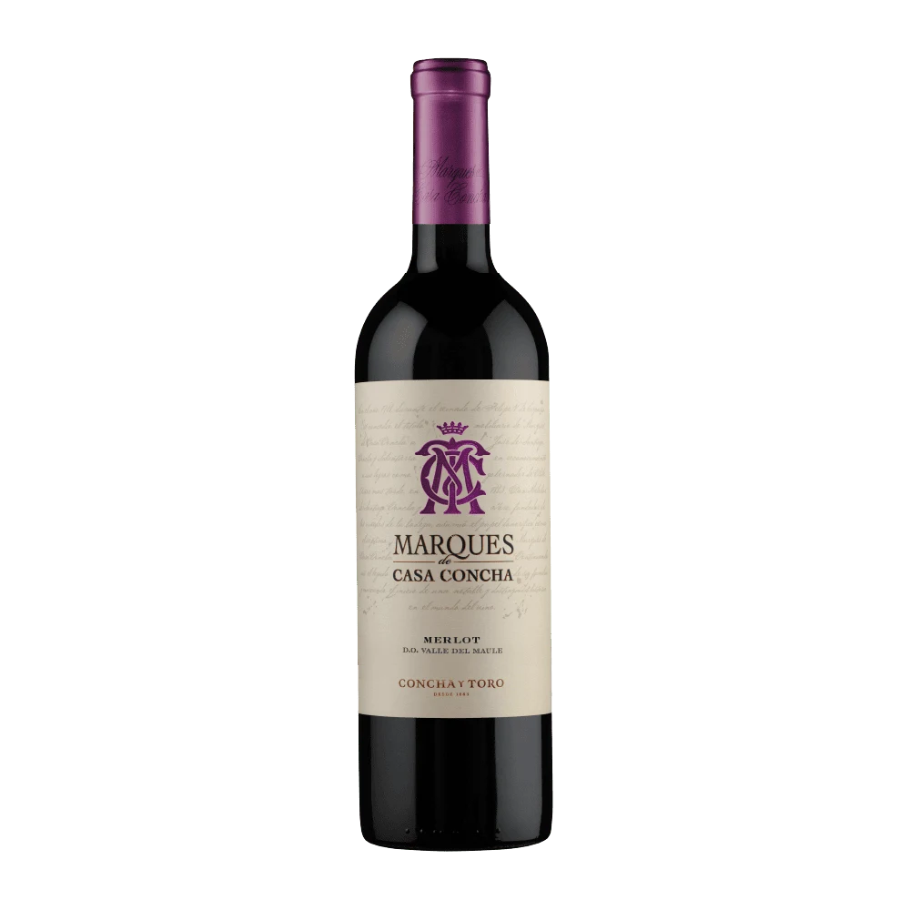 Botella de Marques Merlot