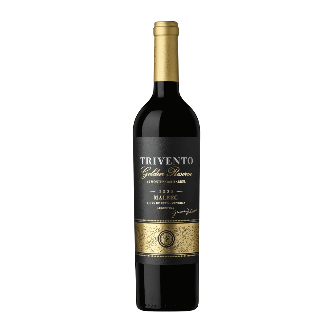 Botella de Golden Reserve Malbec