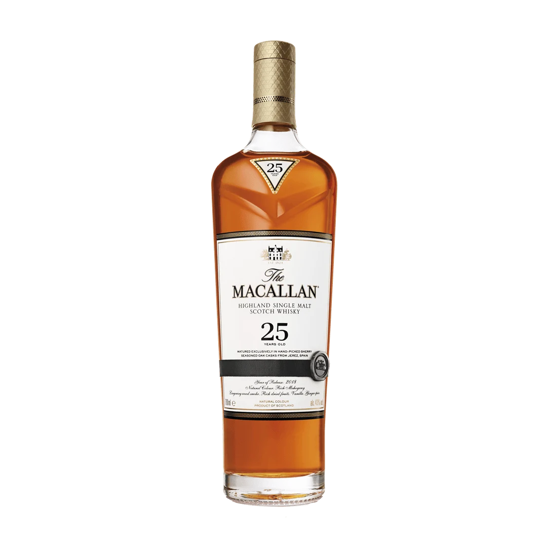 Botella de Macallan 25 YO