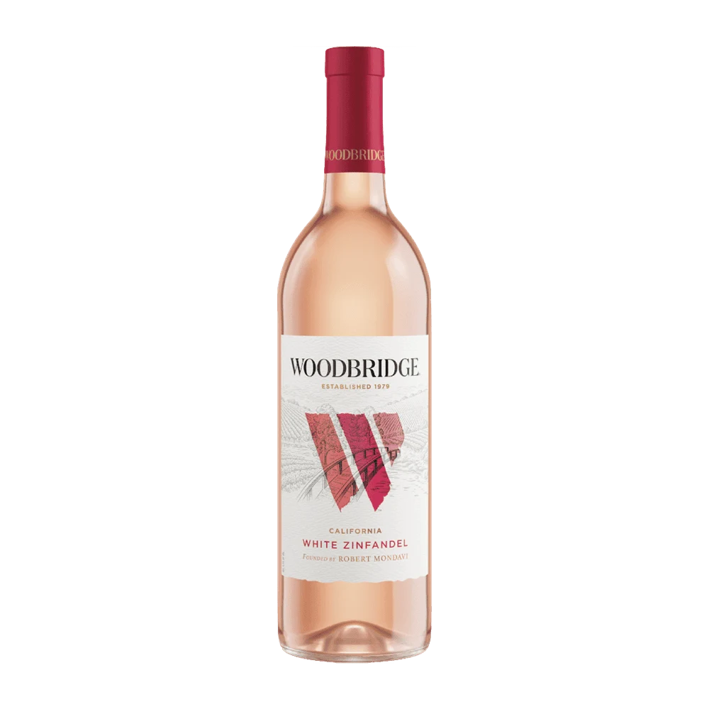 Botella de Robert Mondavi Woodbridge White Zinfandel