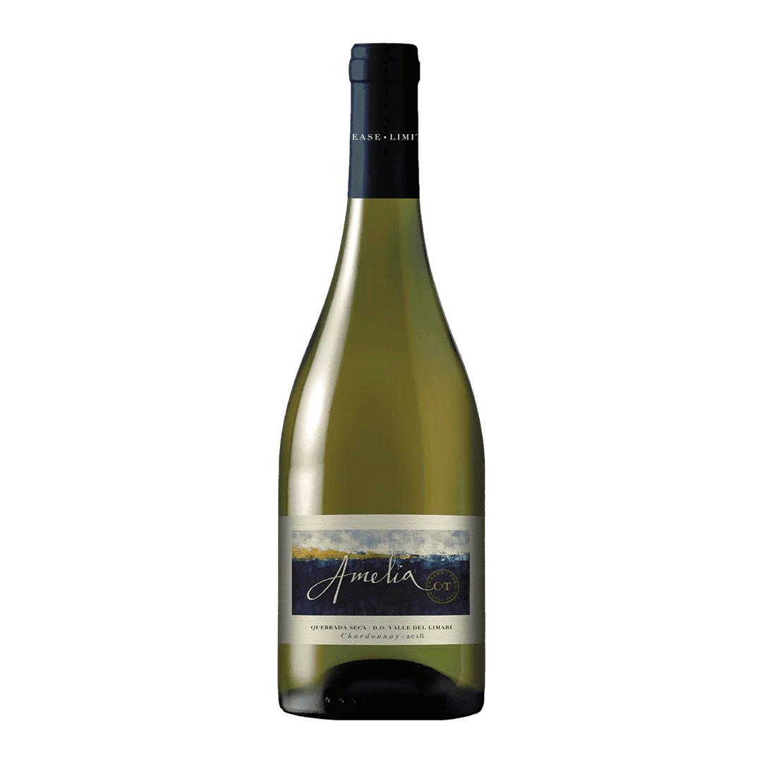 Botella de Amelia Chardonnay