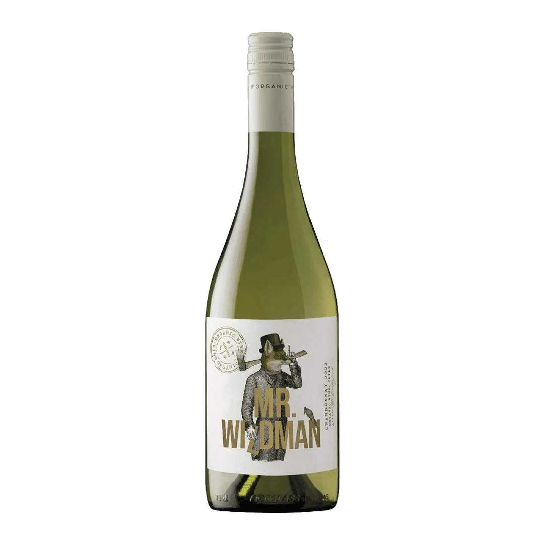 Botella de Mister Wildman Chardonnay