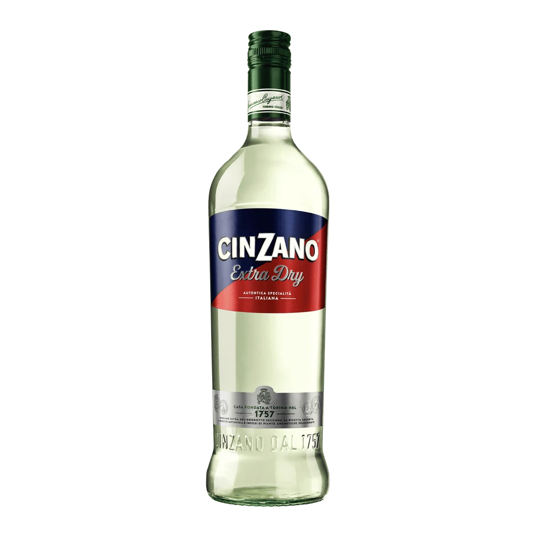 Botella de Cinzano Extra Dry