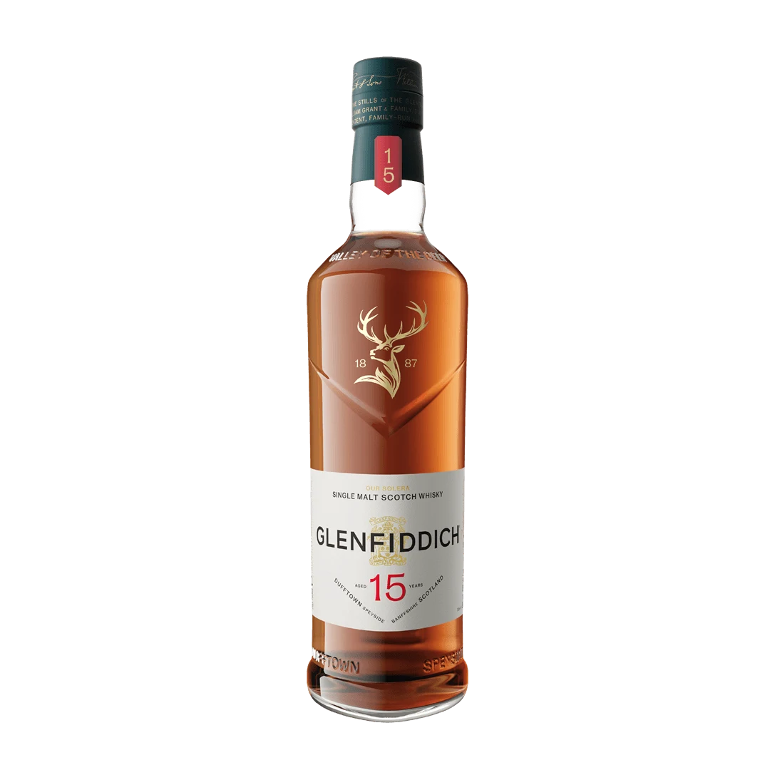 Botella de Glenfiddich 15YO
