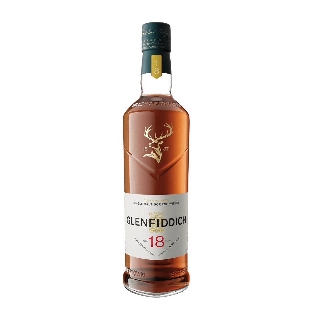 Botella de Glenfiddich 18YO