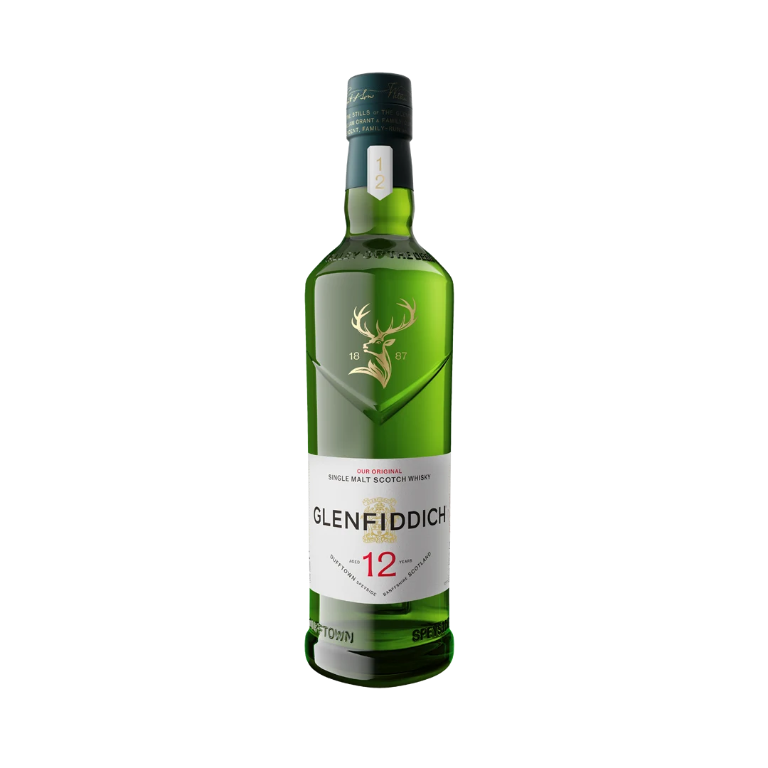 Botella de Glenfiddich 12YO