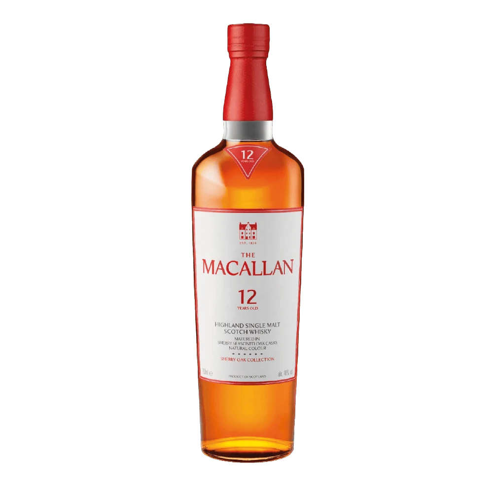 Botella de Macallan Aquarius Sherry Oak 12