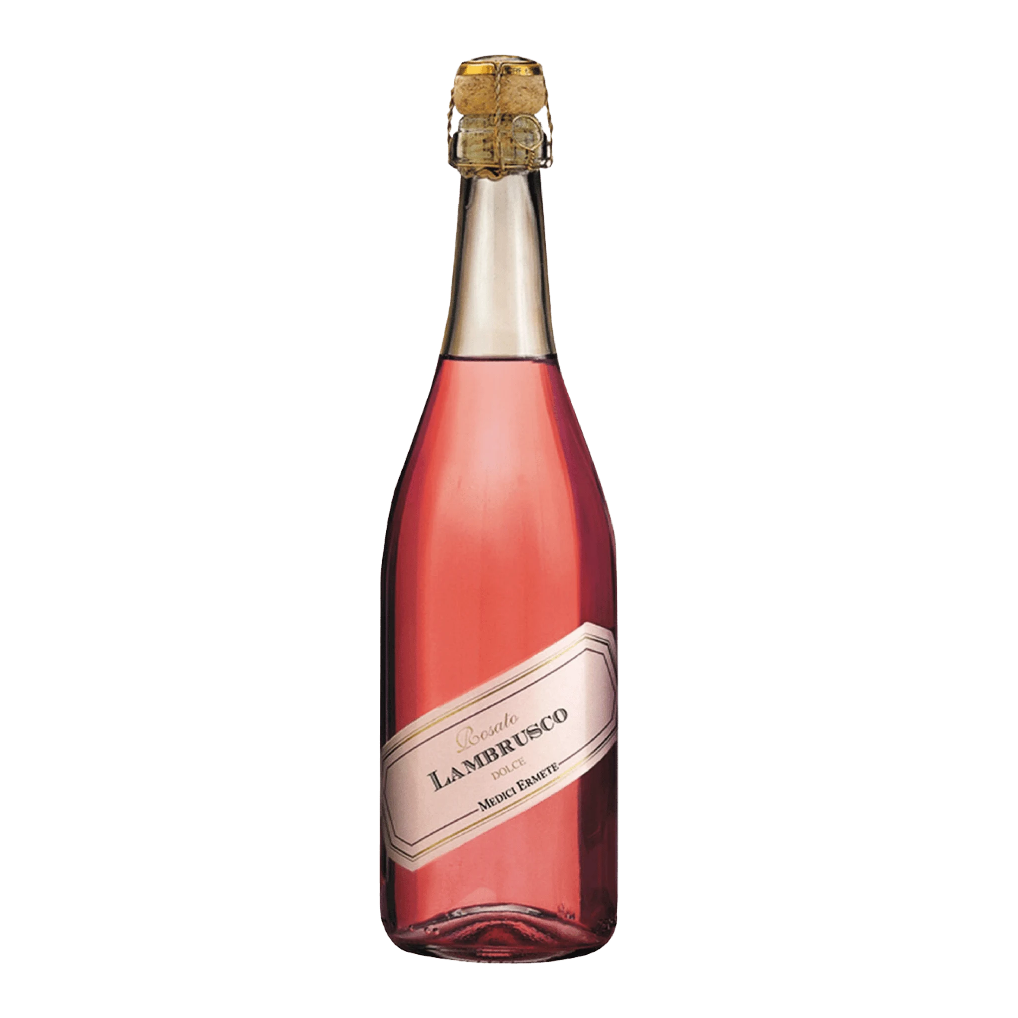 Botella de Lambrusco Medici Ermete Rose