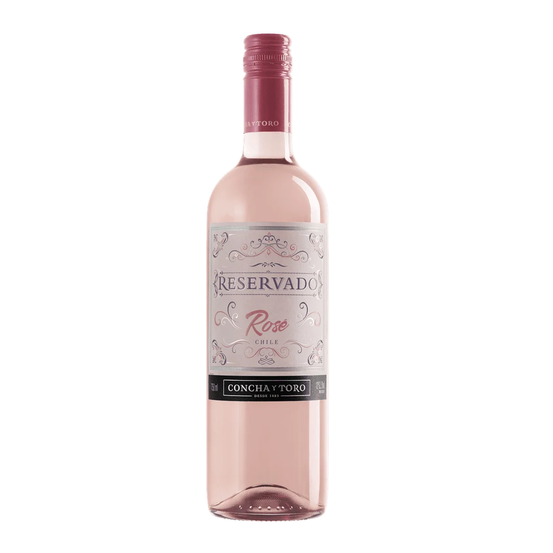 Botella de Rosado Reservado Rose Marca Concha y Toro