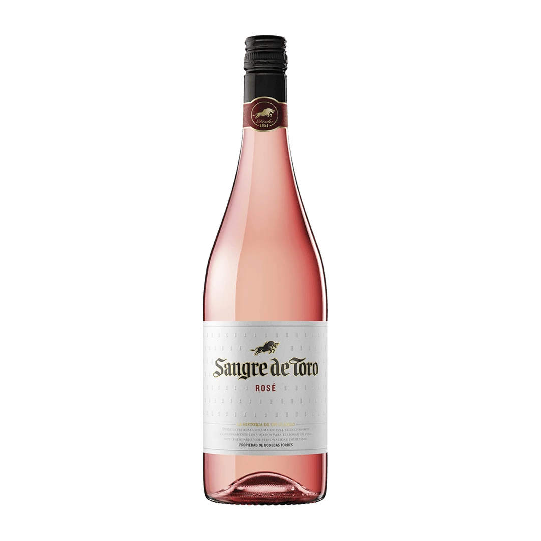 Botella de Torres Sangre de Toro Rose