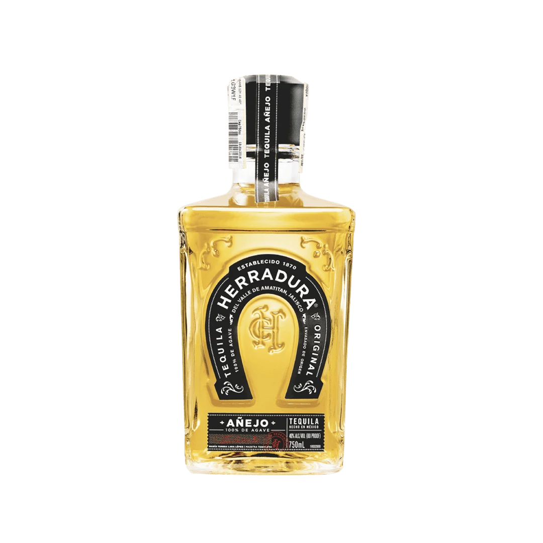 Botella de Herradura Añejo