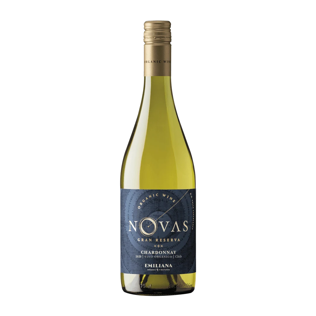 Botella de Novas Chardonnay