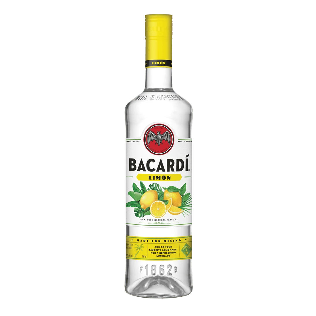 Botella de Bacardi Limon