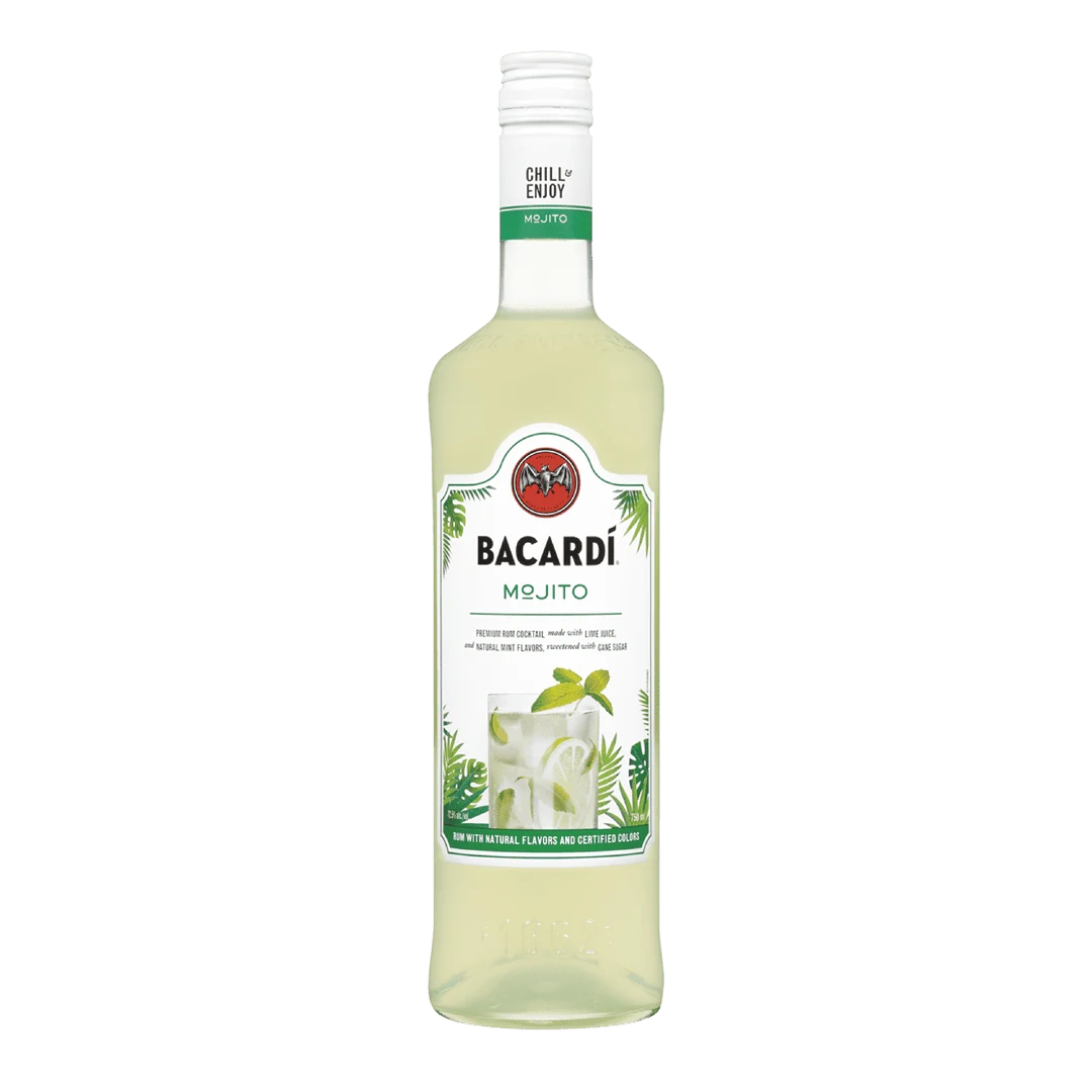 Botella de Bacardi Mojito