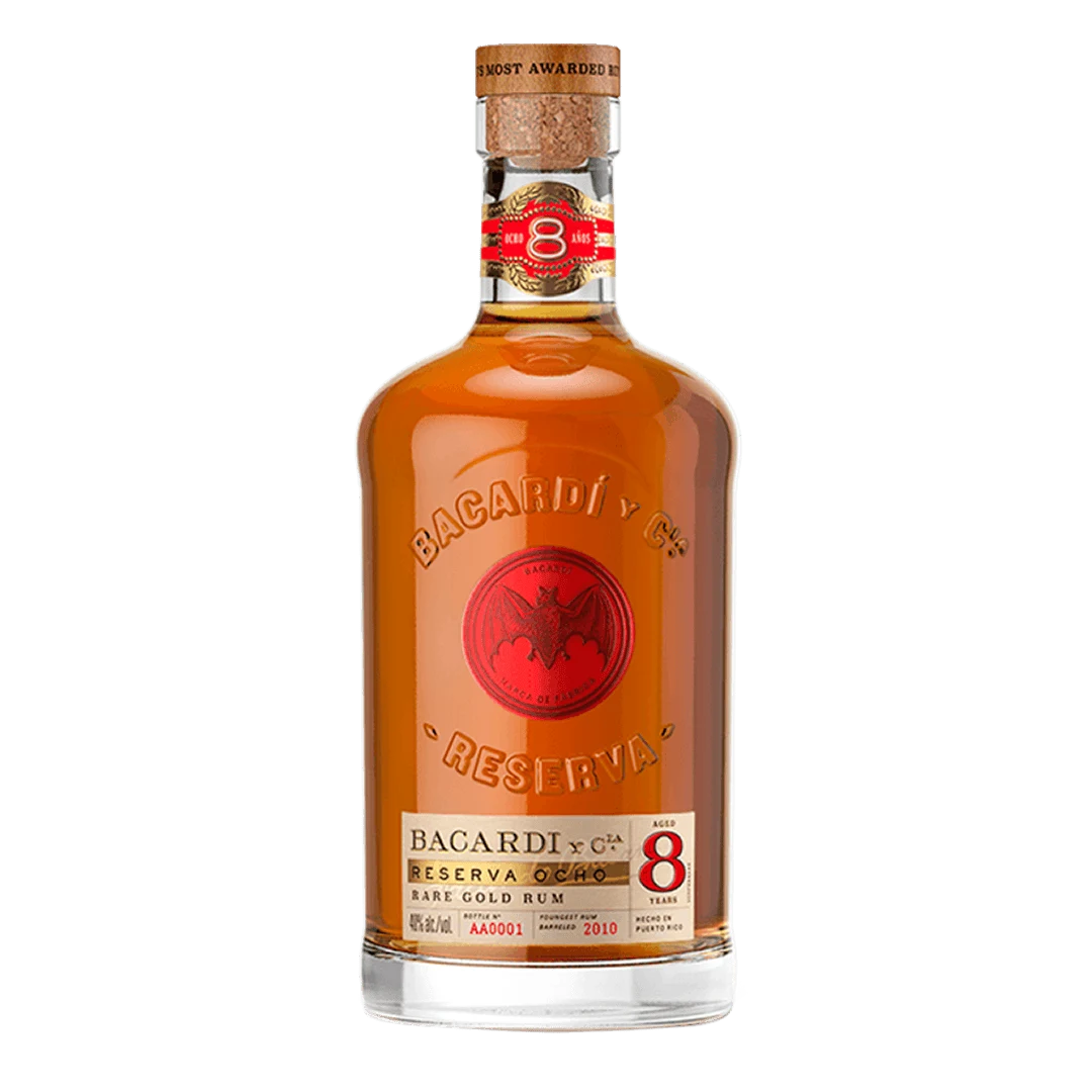 Botella de Bacardi Reserva 8 Años