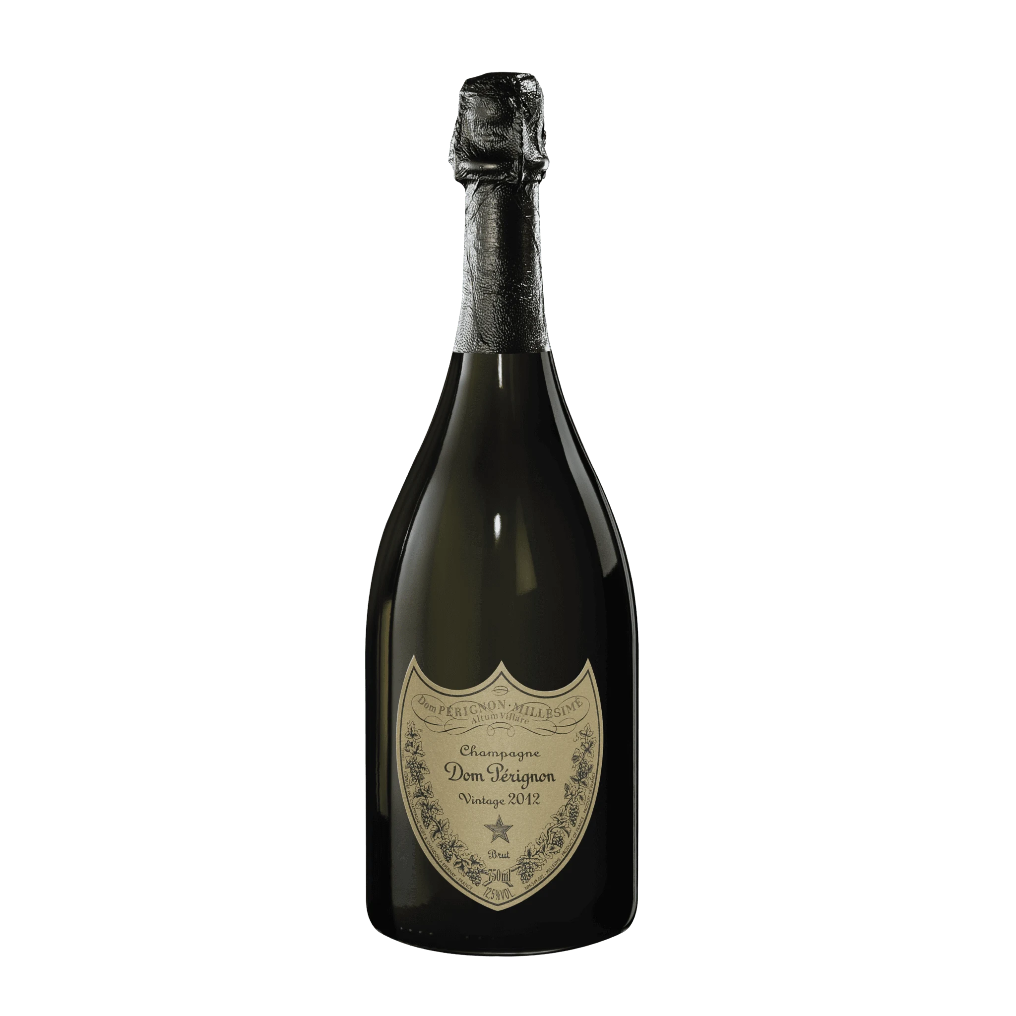 Botella de Dom Perignon Blanc