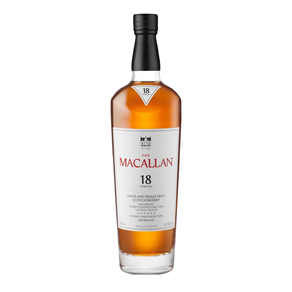 Botella de Macallan Aquarius Double Cask 18