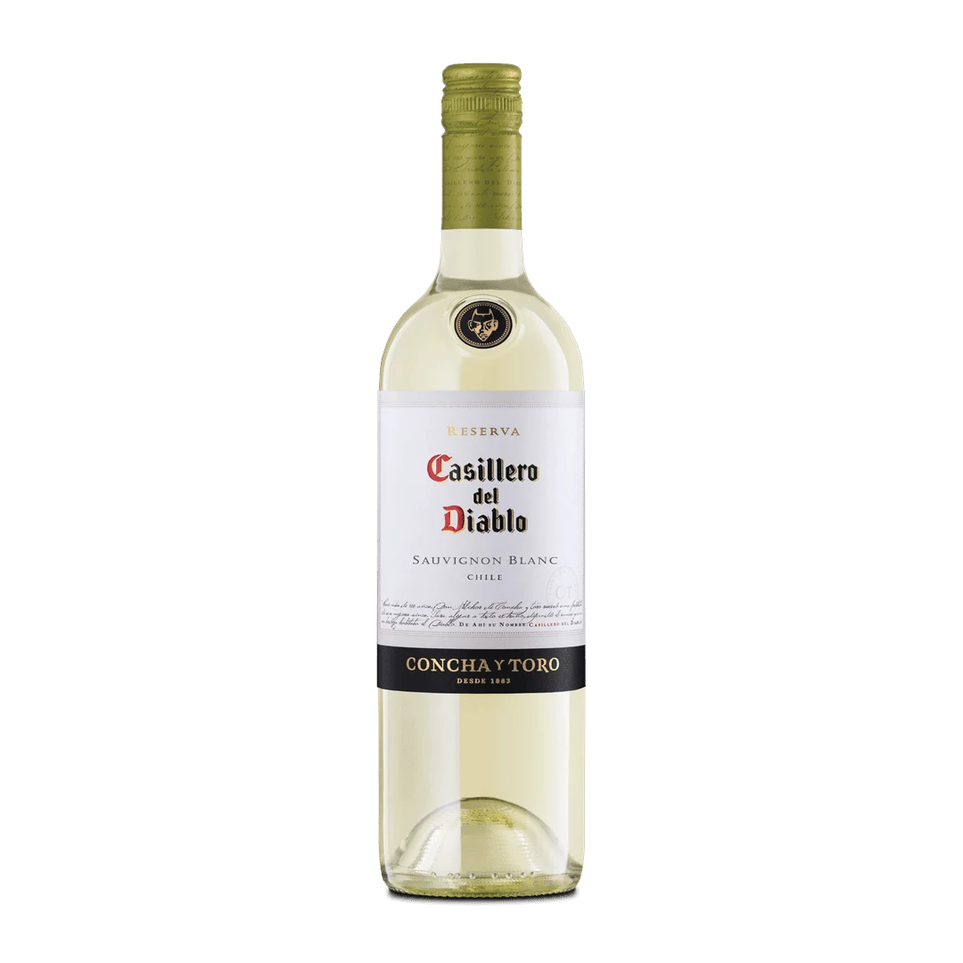 Botella de Casillero Sauvignon Blanco