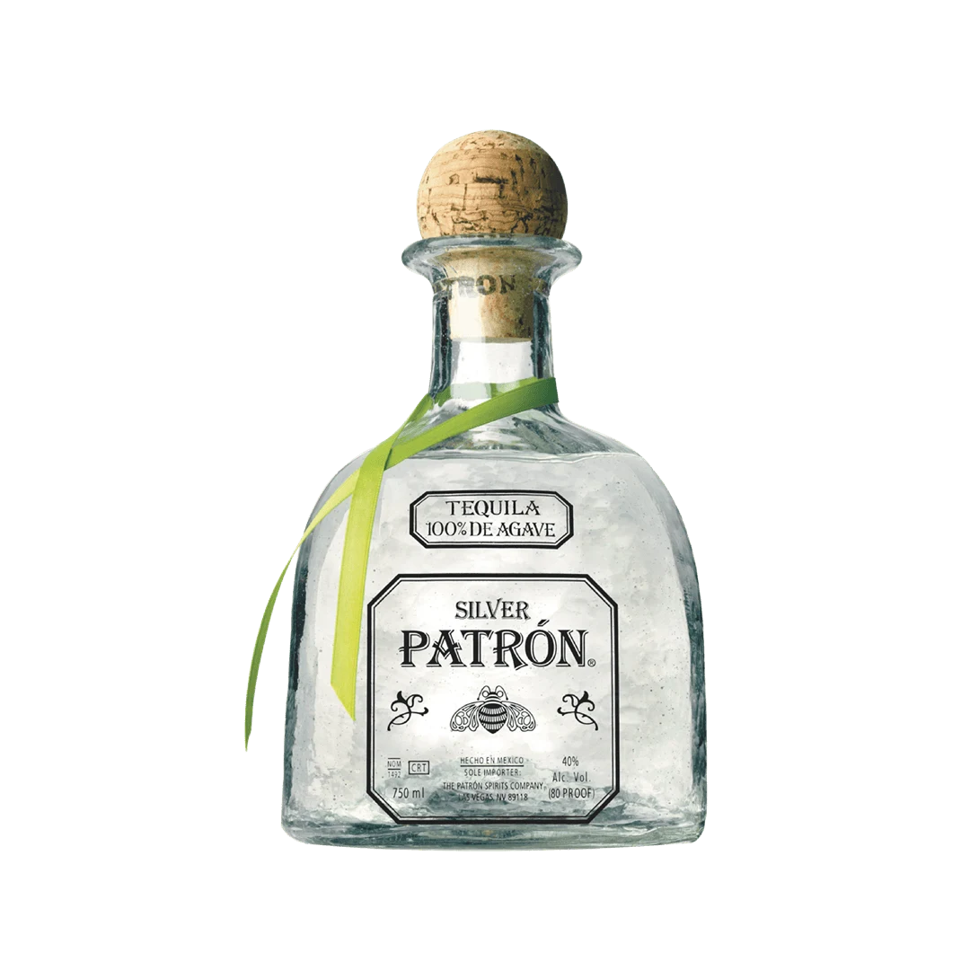 Botella de Patron Silver