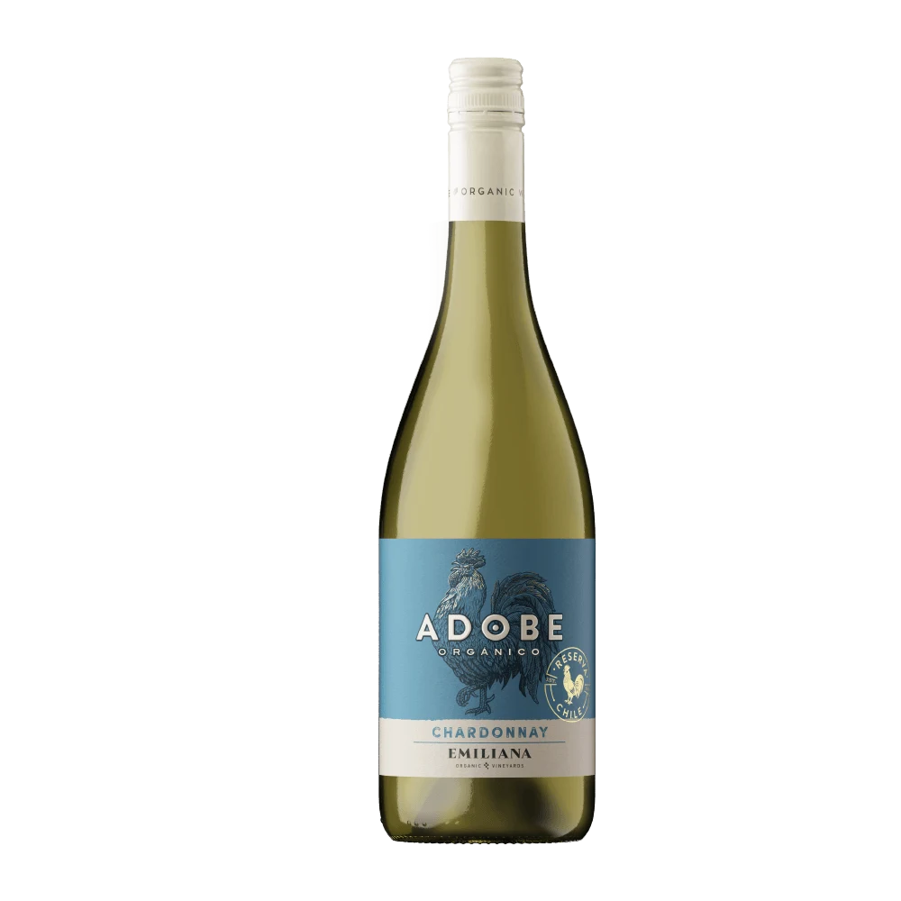 Botella de Adobe Chardonnay