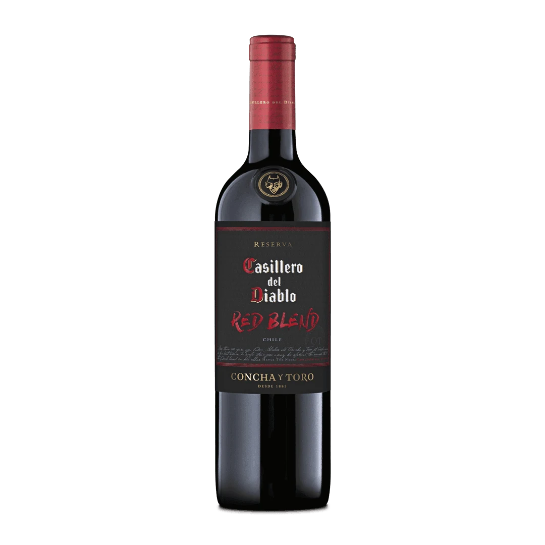 Botella de Casillero Red Blend