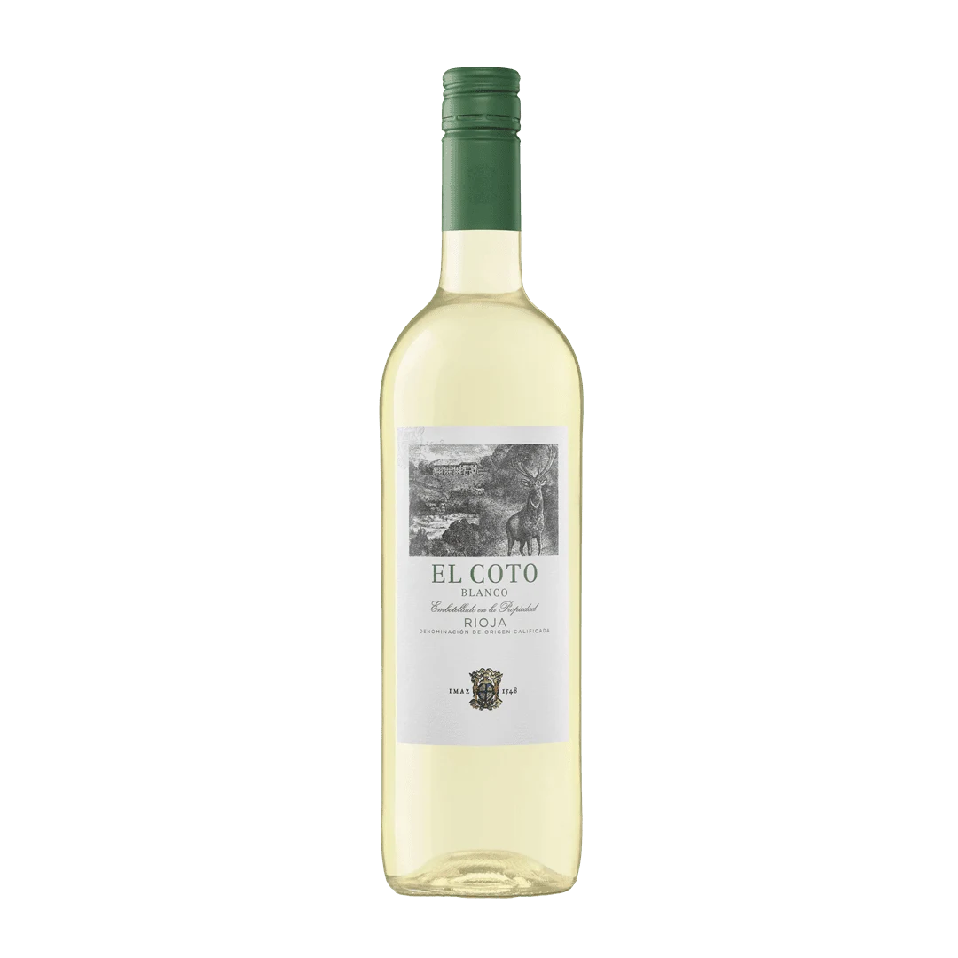 Botella de El Coto Blanco